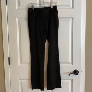 White House Black Market black pinstripe pants.